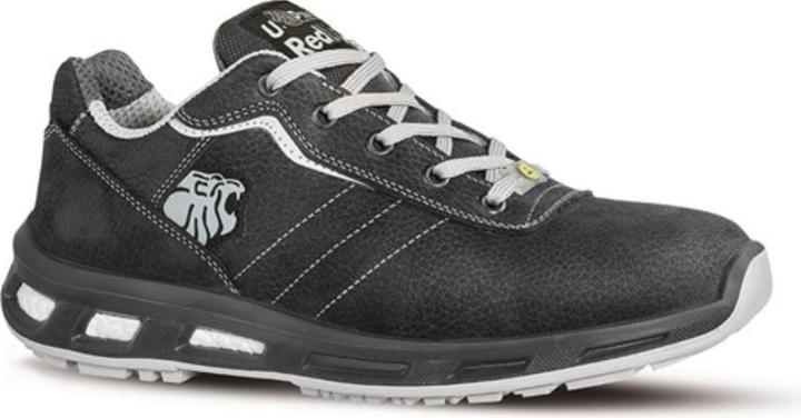 U-Power Veiligheidsschoen Club maat 44 zwart S3 SRC ESD EN ISO 20345 nubuck leer (S3, 44)