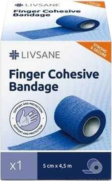 Produktbild Livsane Fingerverband 5cmx4.5m selbsthaf (1 x)