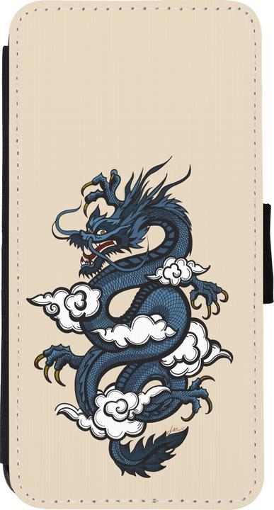 Actual product image PhoneLook Coque Wallet noir Blue Dragon Tattoo (Apple iPhone XR)