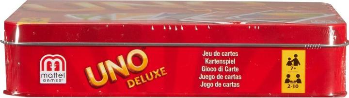 Produktbild Mattel Games Uno Kartenspiel Deluxe in Metalldose (Deutsch, Französisch, Italienisch)