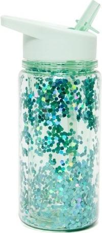 Produktbild Petit Monkey Trinkflasche mit Glitzer, Green Lily