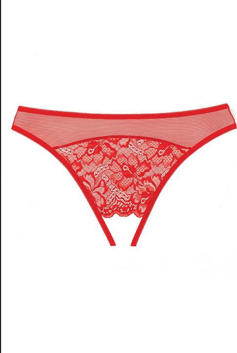 Actual product image Allure Just A Rumor Panty - Red (One size)