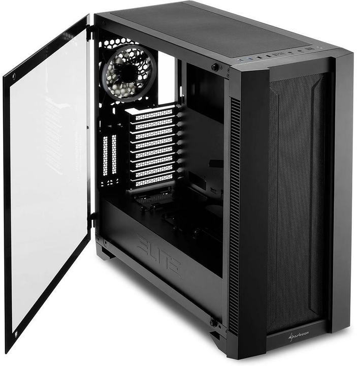 Actual product image Sharkoon Elite Shark CA200M (ATX, E-ATX)