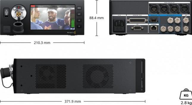 Image du produit Blackmagic Convertisseur fibre optique studio (Commutateur vidéo)