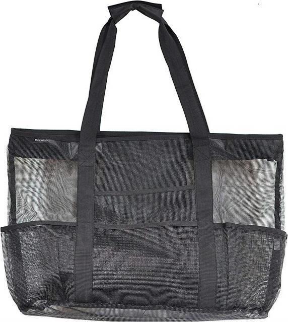 Image du produit Cover-Discount Sac de plage en filet sans sable Sac de bain Filet de rangement