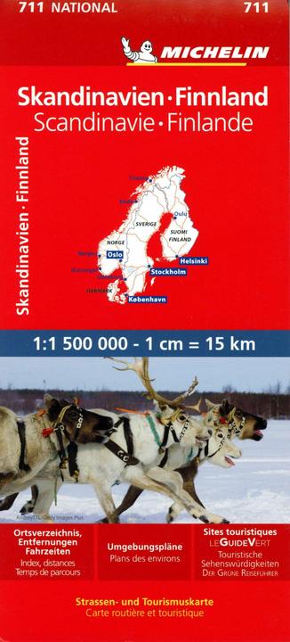 Image du produit Michelin Scandinavie - Finlande 1 : 1 500 000