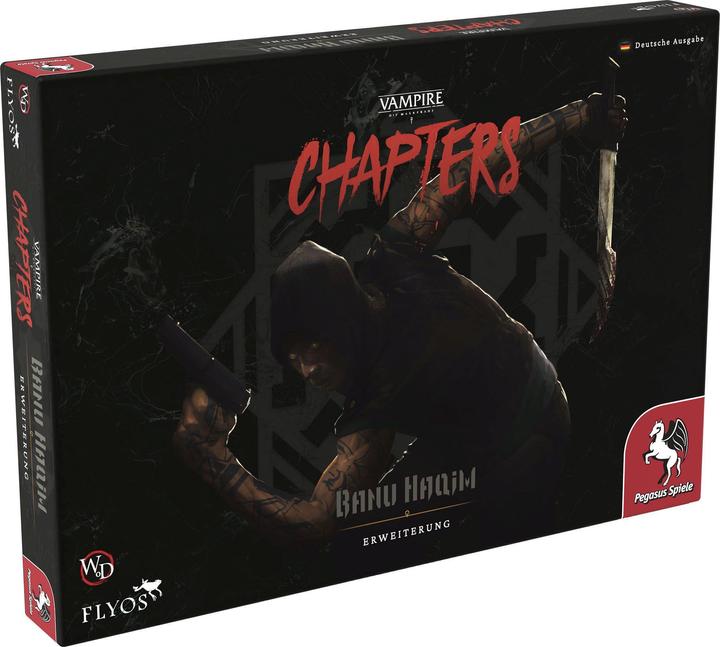 Actual product image Pegasus 56416G - Vampires: The Masquerade CHAPTERS: Banu Haqim (Expansion) EN Version, 18+ (German)