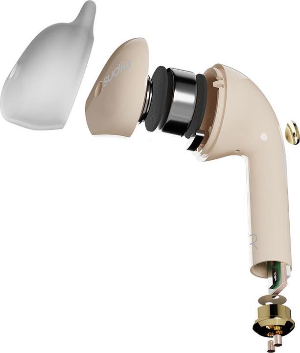 Image du produit Sudio Casque Nio Stereo (TWS) In-ear Calls/Music Bluetooth Sand (20 h, Sans fil)