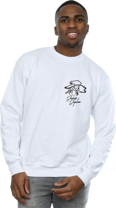 Actual product image Janis Joplin Mens Outline Sketched Sweatshirt (3XL)