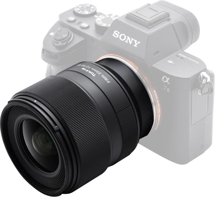 Actual product image Tokina Firin 20mm F2 FE AF Sony FF E-mount (Sony E, full size, APS-C / DX)