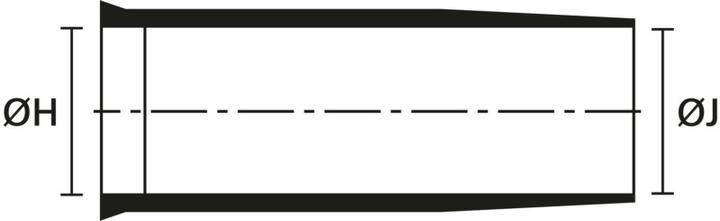 Produktbild HellermannTyton Warmschrumpfformteil (1 x)