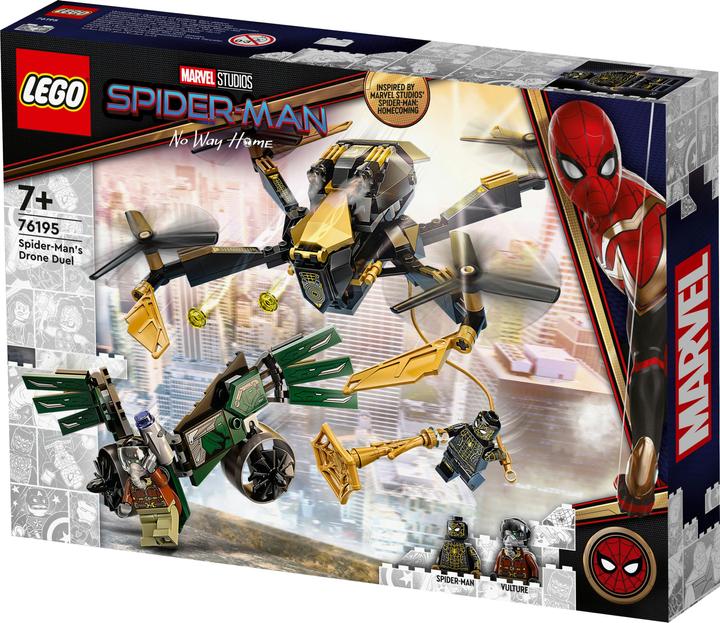 Produktbild LEGO Spider-Mans Drohnenduell (76195, LEGO Marvel)