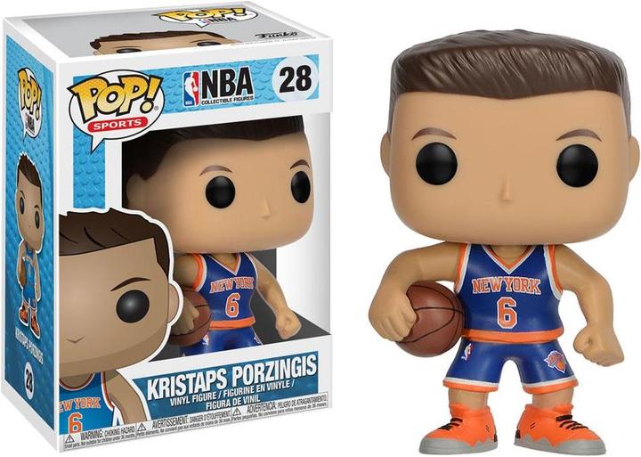 Image du produit Funko POP! Sports : NBA Kristaps Porzingis (New York Knicks)