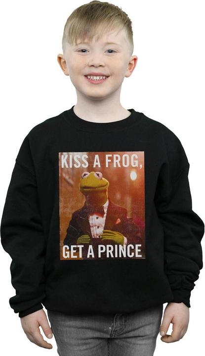 Immagine prodotto Disney The Muppets Kiss A Frog Get A Prince Felpa Ragazzi (152, 158)