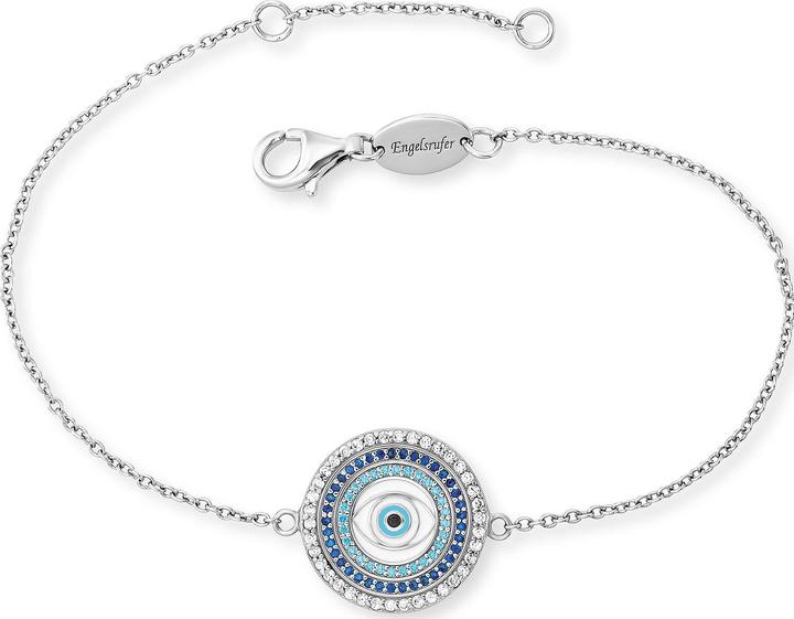Produktbild Engelsrufer Armband Lucky Eye (19 cm, 925er Silber, Mit Stein(en), Emaille)