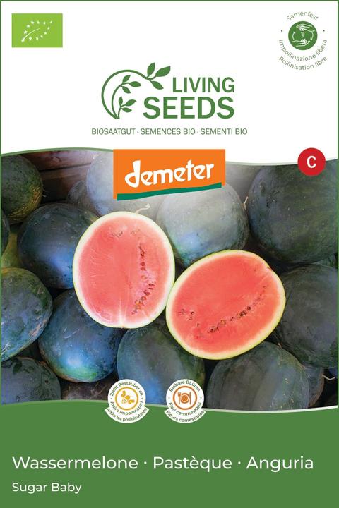 Immagine prodotto Living Seeds Wassermelone Sugar Baby (Semi di verdura)