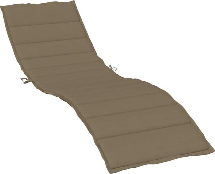 Actual product image VidaXL Sun lounger cushion fabric (200 x 50 x 4 cm)