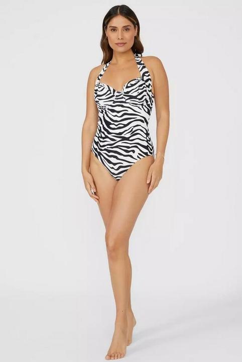 Produktbild Universal Textiles Womens/Ladies Zebra Print One Piece Swimsuit (70 H)