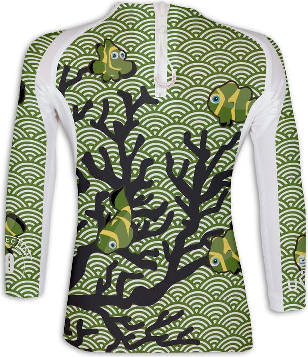 Actual product image Uvea Kids UPF 0 swim shirt Indiana clown (92, 94, 96, 98, 95 A)
