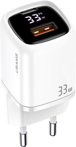 Produktbild Usams 33W QC + PD Digital Display Fast Charger (33 W)