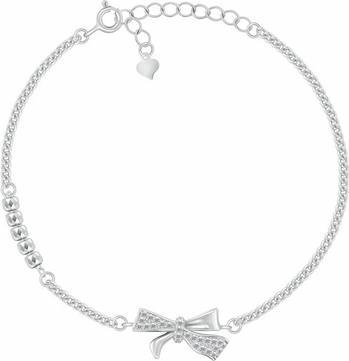 Produktbild Brilio Silver - Silver Bracelet for Women Heart and EKG Curve BRC165W