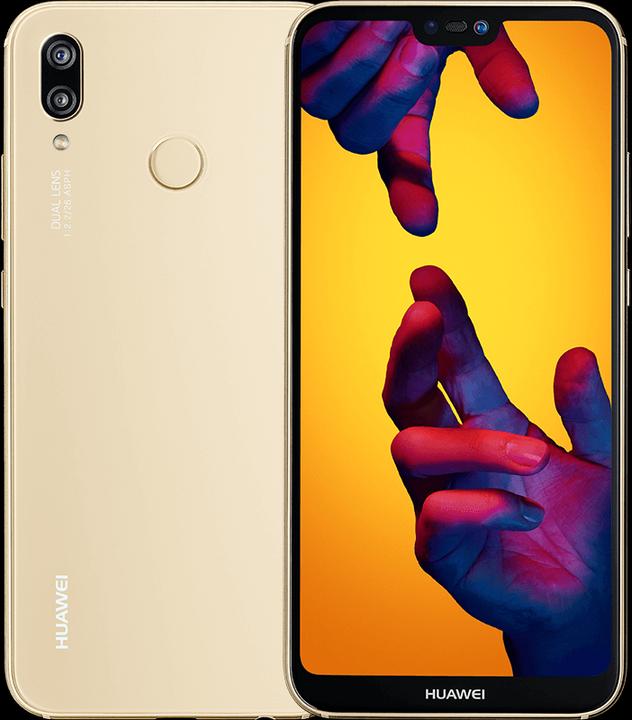 Huawei P20 Lite (64 GB, Platinum Gold, 5.80", Hybrid Dual SIM, 16 Mpx, 4G)