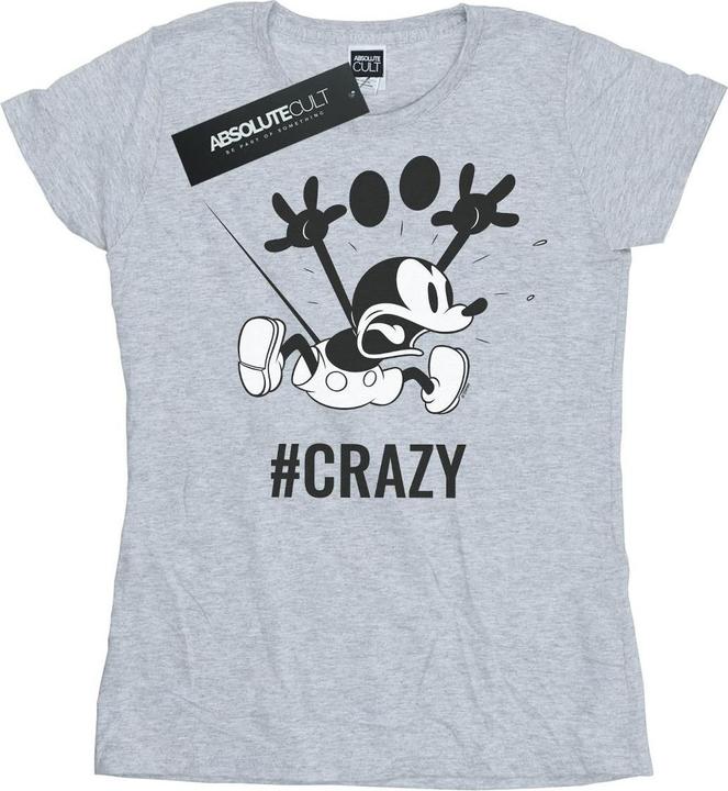 Disney Mickey Mouse #Crazy TShirt (M)