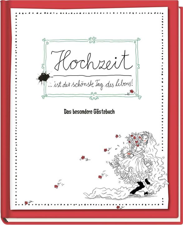 Actual product image Panini Wedding is the most beautiful day in life - The special guest book (Hardcover, German)
