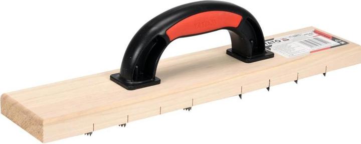Actual product image Yato Professional rasp plane for aerated concrete and plaster | 405 x 84 mm | serrated design | Rabot (4 cm)