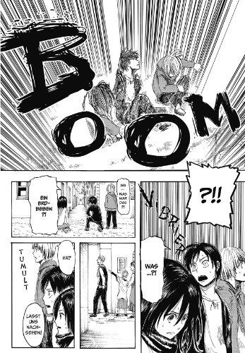 Produktbild Attack on Titan, Band 1 (Deutsch, Hajime Isayama, 2014)