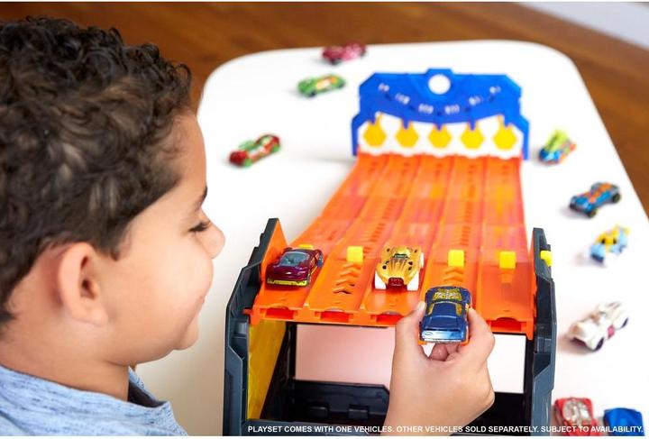 Actual product image Hot Wheels roll out the raceway race track