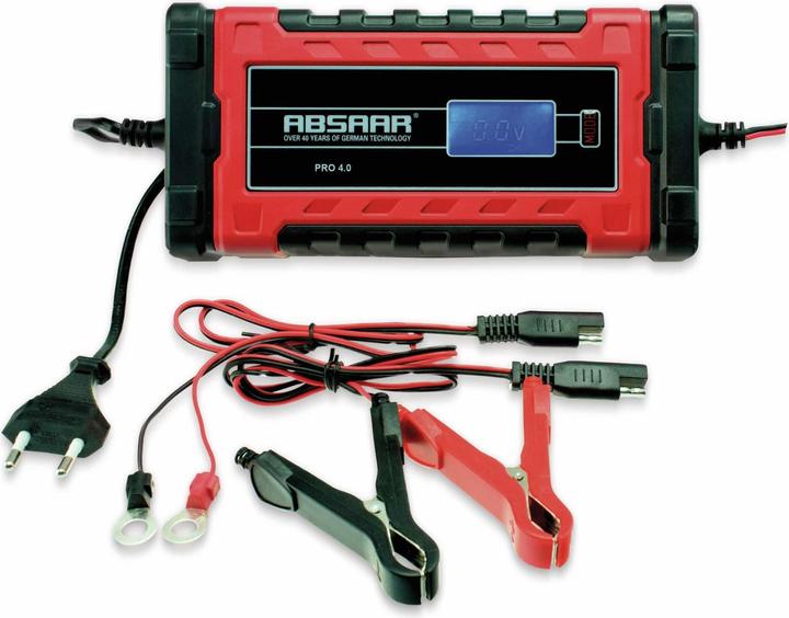 Actual product image Absaar Battery charger Pro 4.0 6/12 V- 4 A (6V, 4 A)