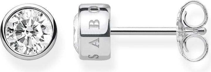 Produktbild Thomas Sabo Ohrstecker Weisser Stein (Silber)