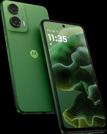 Actual product image Motorola Moto G35 (128 GB, Leaf Green, 6.72", Dual SIM, 50 Mpx, 5G)