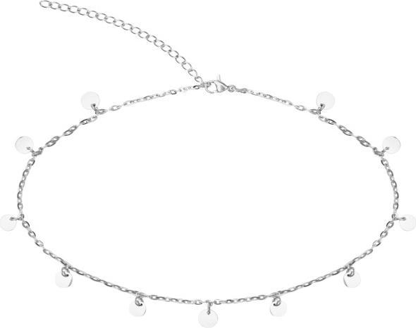 HCA Fusskettchen,Sunshine.Plättchen.607400 (Edelstahl versilbert, 27 cm)