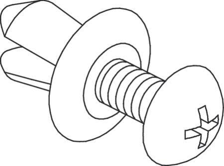Produktbild Cubic Schraube 5 x 11 mm AF, für Formverschlüsse 2088-0511
