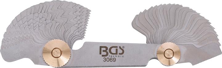 Immagine prodotto BGS Contafiletti doppio, 52 metrico 0,25 - 6,0 mm, Whitworth 4G - 62G (0.60 cm)