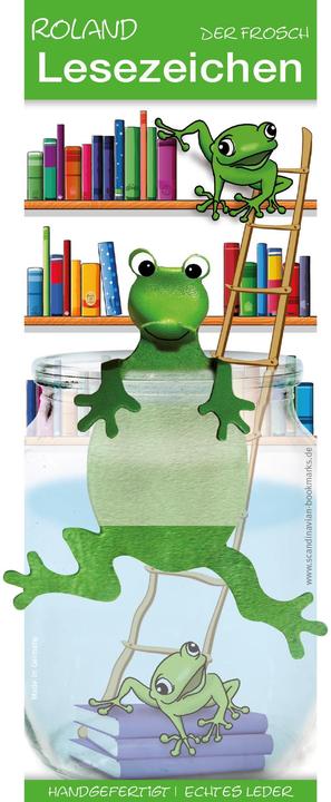 Produktbild Scandinavian Bookmarks Lesezeichen Frosch im Glas