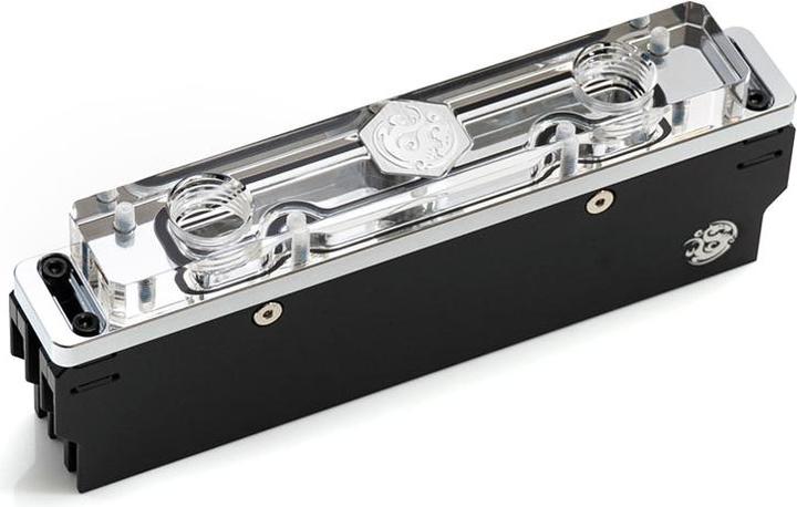 Bitspower Memory cooler, DDR5, transparent double-sided - 2 DIMMS
