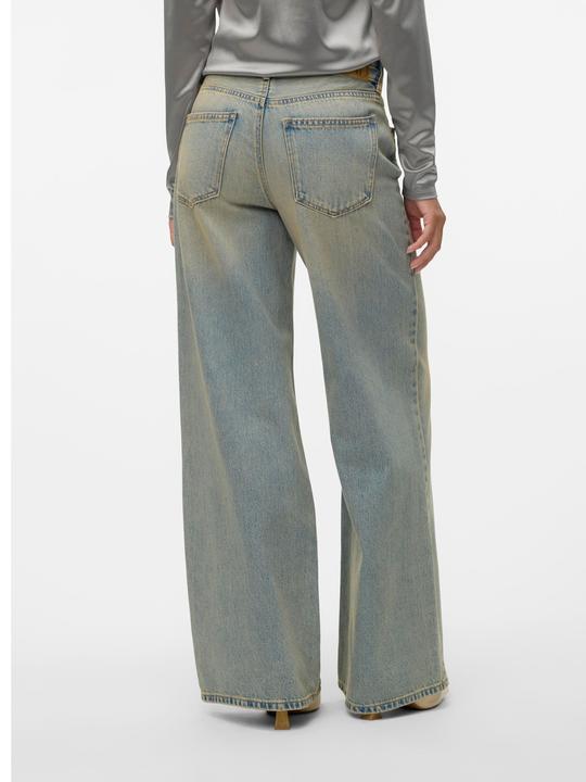 Produktbild Vero Moda VMREMY Mid Rise Weiter Beinschnitt Jeans Weit geschnitten (W28/L30)