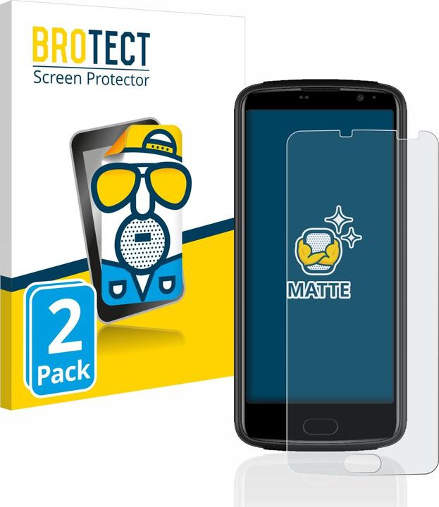 Actual product image BROTECT Anti-glare screen protector matt (2 Piece, Beafon M7 Lite Premium)