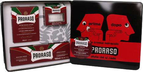Immagine prodotto Proraso linea rossa (Set per la cura della barba)