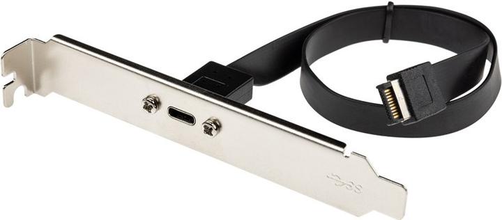 Image du produit InLine Cache de slot USB Typ-C vers USB 3.1 Panneau frontal Key-A interne (0.30 m, USB 3.2 Gen 2)