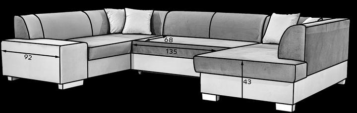 Actual product image ELTAP Havana (Sofa landscape, Sofa bed)