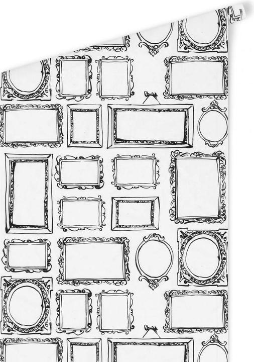 Produktbild Trenddeko Frame Your Life - schwarz-weiss (528 x 48 cm)