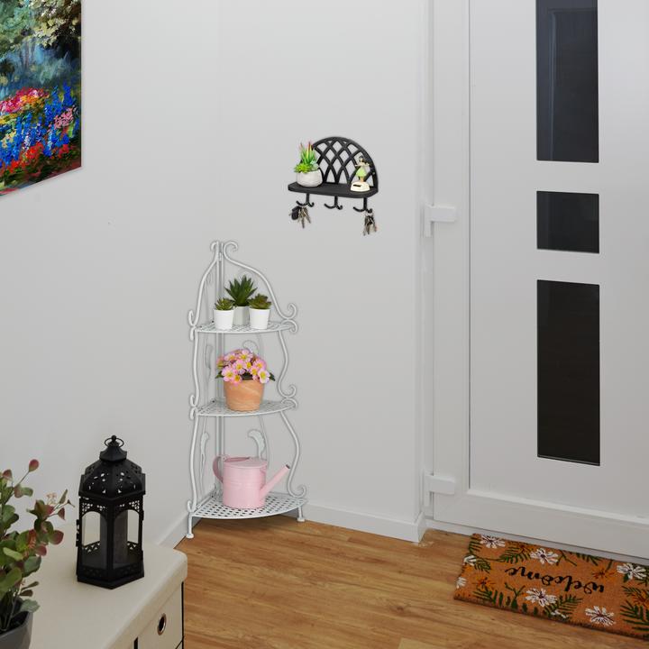 Produktbild Relaxdays Eckregal (30 x 30 x 82.5 cm)