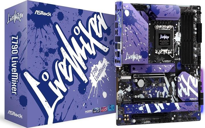 Actual product image AsRock Z790 Live Mixer (LGA 1700, Intel Z790, ATX)