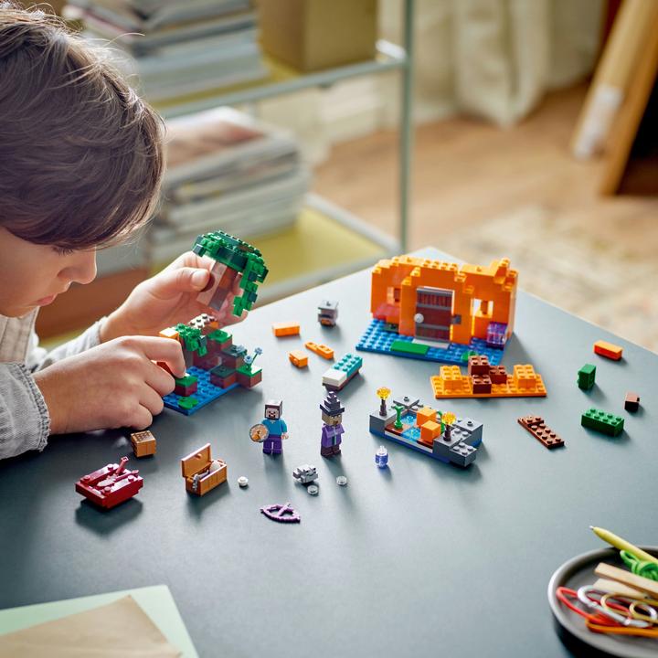 Produktbild LEGO Die Kürbisfarm (21248, LEGO Minecraft)