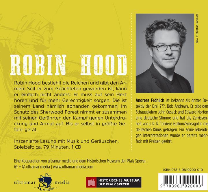 Image du produit Tetzner:Robin des Bois,CD (Andreas heureux, Karl Uhlenbrock, Birge Tetzner, Rupert Schellenberger, Allemand)