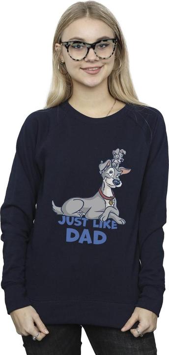Produktbild Disney Lady And The Tramp Just Like Dad Sweatshirt (M)